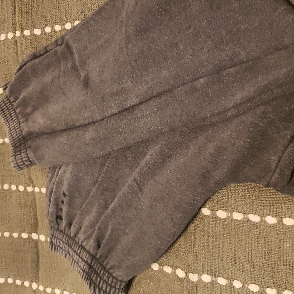 Pink sweatpants